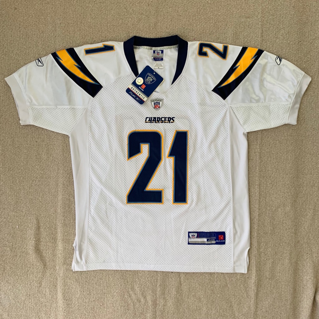 On Field Ladainian Tomlinson Chargers Jersey